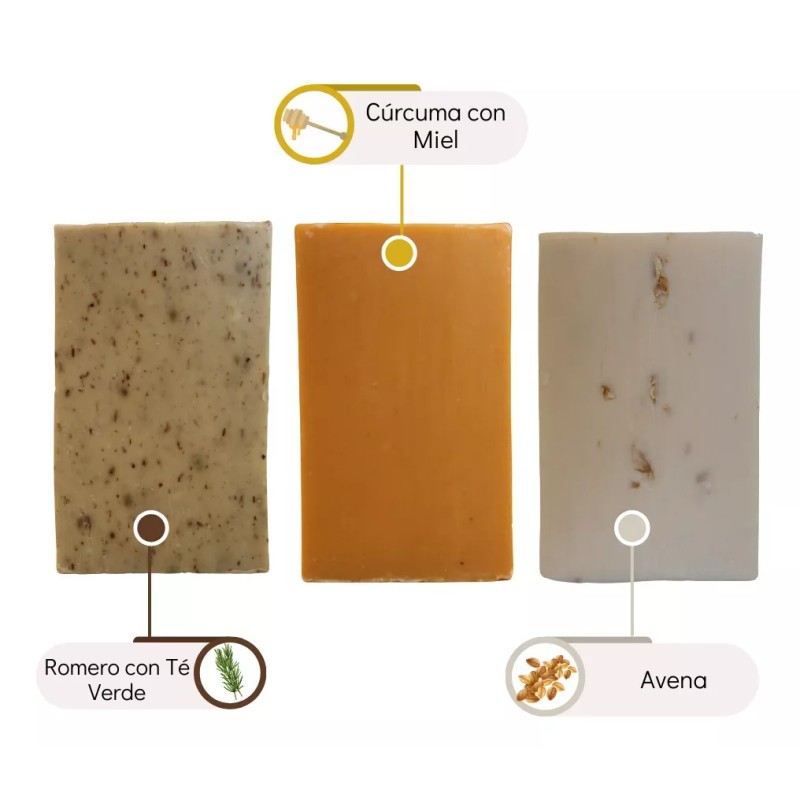 Artesanal Paquete De Jabones Artesanales 100 Gr