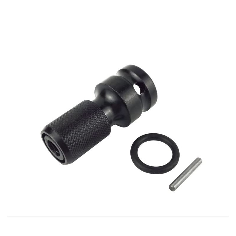 8Peak Impact Wrench Socket Adapter 12.7mm 1/2 6.35mm 1/4 Hex