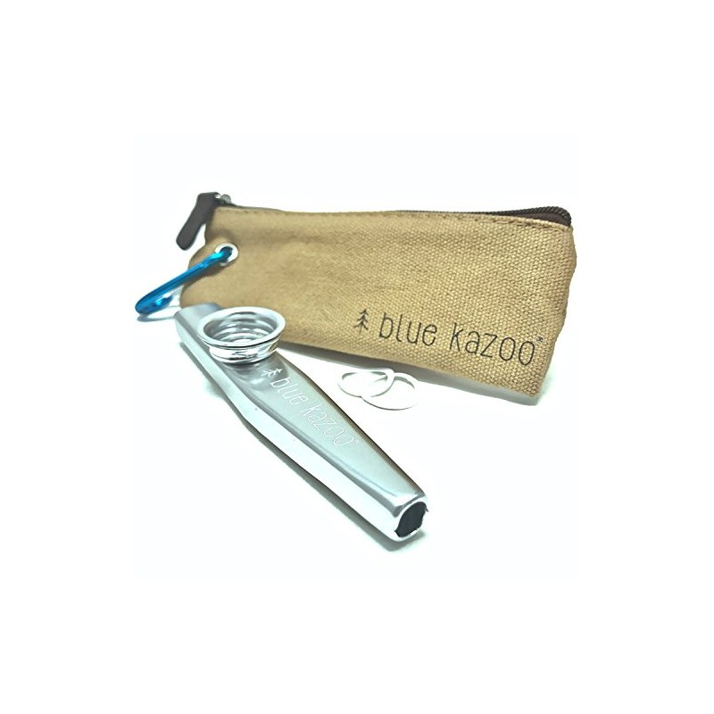The Original Blue Kazoo – Aluminum Musical Instrument – Ultralight
