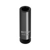 Meccion 1/2 Inch Drive Impact Socket 15mm Metric, 6 Point