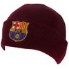 Barcelona Cuff Knitted Hat - Burgundy