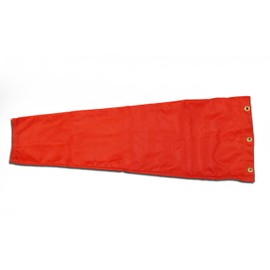 Airport Windsock Corporation 8" X 36" Orange Replacement Windsock 100% USA Made