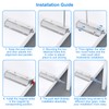 Push Open Door Latch, Jiayi 2 Pack Magnetic Cabinet Push