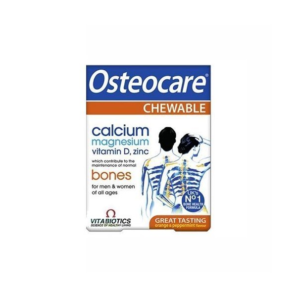 Vitabiotics Osteocare Chewable 30 Tabs Bones and Growth
