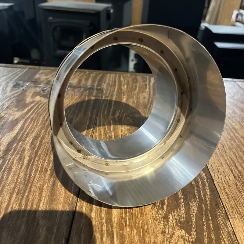6” To 5” Stainless Steel Stove Pipe Reducer/increaser 316SS Welded