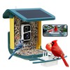 Bird Feeder with Camera, Support 2.4GHz/5GHz, 2K Live Steam for