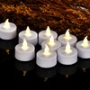 Flameless Tea Lights Candles, LED Battery Operated Electric Votive Fake