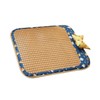 Dog Rattan Cooling Mat Bite Resistant Comfortable Breathable Cat Cooling