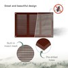 Vent Systems 12'' x 8'' Inch (Overall Dimensions) - Brown