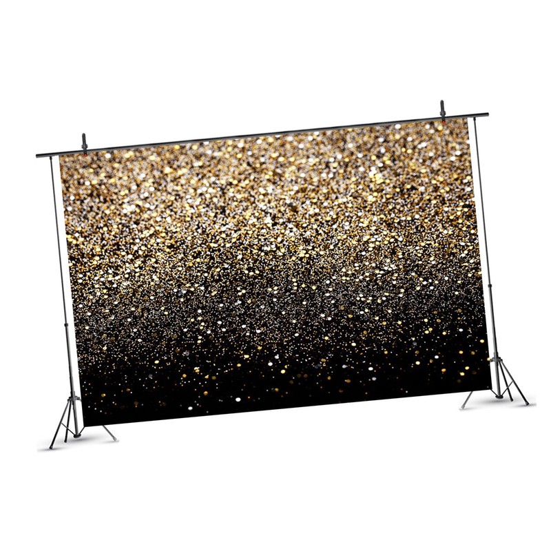 Vinyl Background Cloth Gradient Sequin Light Spot Collapsible Backdrop for