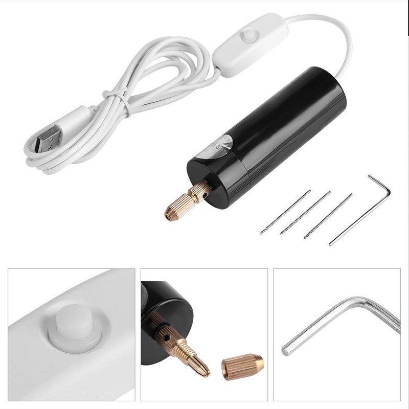 Mini Electric Drill, Mini Borr För Smycken, Riuty Mini Drill,