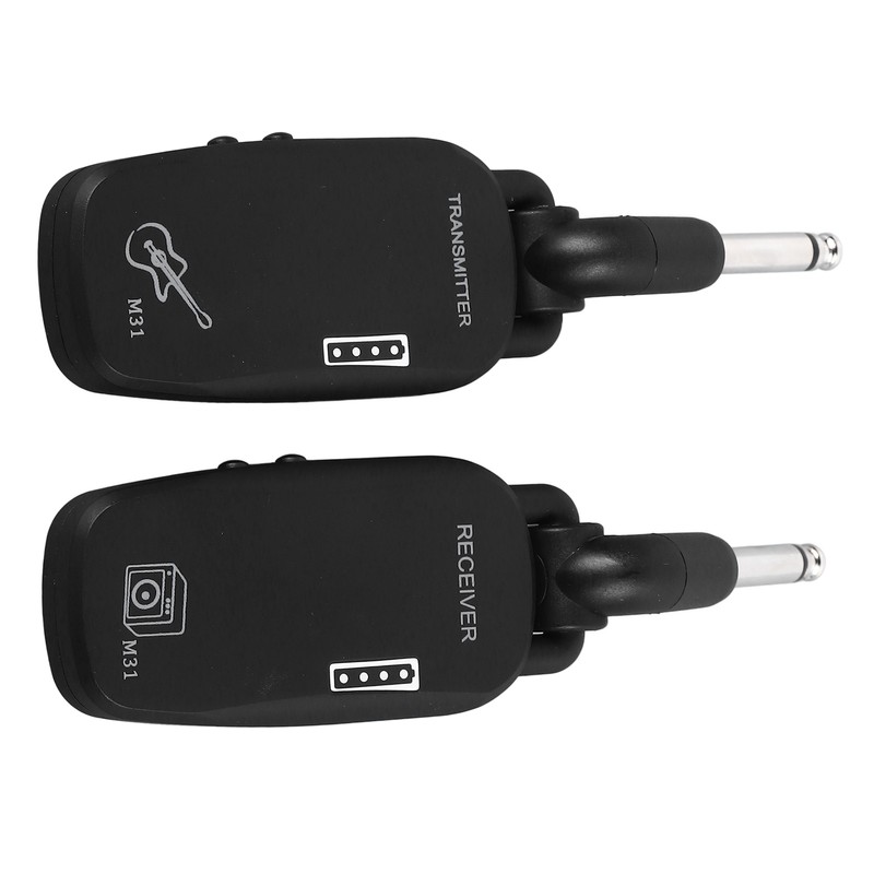 Wireless Guitar Transmitter Receiver System 50meter Bluetooth Audio Transmit Universal