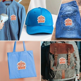 I'm Not That Perfect Christian Patch 3 Inches Religious Cross Jesus Bible Iron On/Sew On Embroidery Fabric Applique Patches for Trucker Hats Clothes Backpack DIY Accessories Friends Mom Gifts