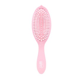 Wet Brush Cepillo para el pelo Go Green Tratamiento & Brillo, ecológico, biogradable, brisador de brillo con cerdas suaves, minimiza el dolor, elimina nudos (aceite de sandía)