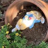 Garden Decoration Small Sculpture Cute Rabbit Resin Garden Decoration Rabbit