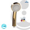 tecuro Hand Shower ew-080 Gold with 3 Functions and Anti-limescale