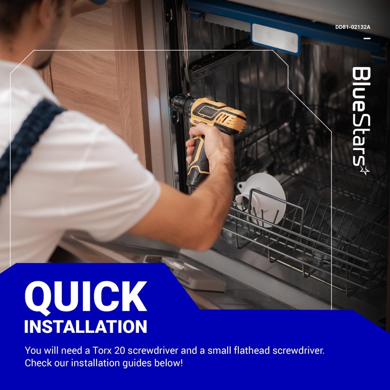 BlueStars DD81-02132A Dishwasher Door Latch Parts