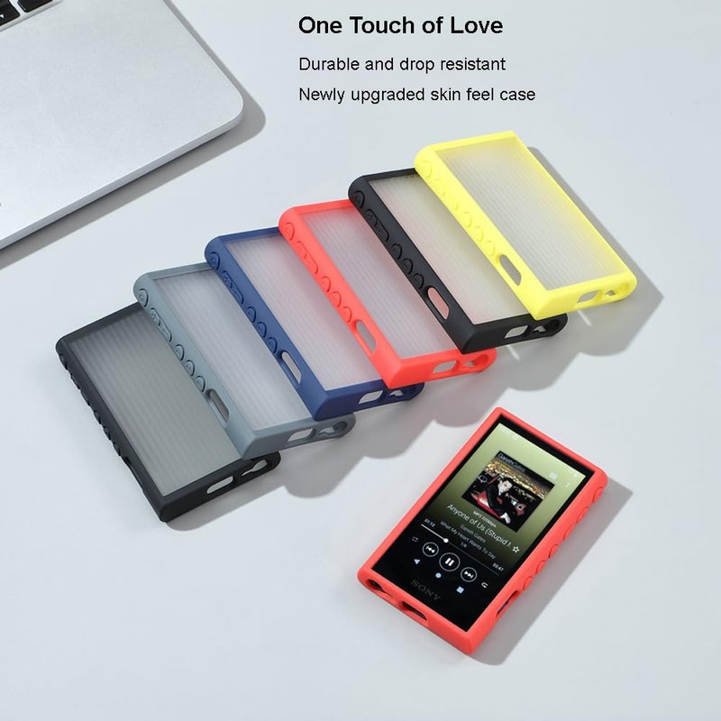 Upgrated Flexible Shockproof Textured Skin Feel Protective Shell Case Cover