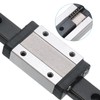 sourcing map MGN12 250mm Linear Guide Rail with MGN12H Sliding