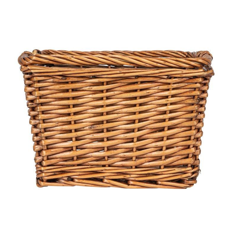 Household Essentials Woven Market Basket, Handwoven Willow Weave, Stylish Handles