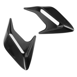 iplusmile 2pairs Car Hood Vent Stickers for Exterior Decoration Easy to Use Vehicle Bonnet Vent Trim Stylish Automotive Accessories Compatible