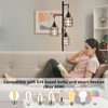 9MMML Floor Lamp for Living Room, Farmhouse Industrial Dimmable Floor