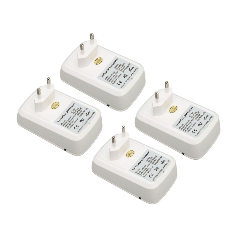 4pcs Electricity Saving Box Professional Smart High Efficiency Safe Household