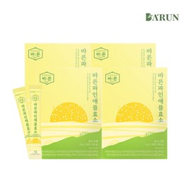 건강한약속바른 바른 저분자 리얼 브로멜라인 파인애플 효소 30포x4박스(총 120포 Healthy Promise Correct Low Molecular Real Bromelain Pineapple Enzyme 30 Packs x 4 Boxes (Total 120 Packs)