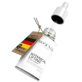 ROSENTAL Organics Natural Botanical Lifting Effect Serum with Hyaluronic Acid and Caffeine Anti-Wrinkle Face Care - Hyaluronic Acid Face Serum - Moisturising Serum - Anti-Ageing Natural Cosmetics (30