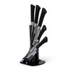5 Piece Stainless Steel Knife Set with Acrylic Stand –