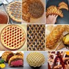Mesh Roller Pizza Bread Pastry Pie Dough Roller Multifunctional Tool