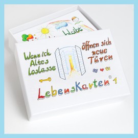 Lebenskarten 1 "The Original" – Cards for Mindfulness, Positive Thinking and the Inner Child