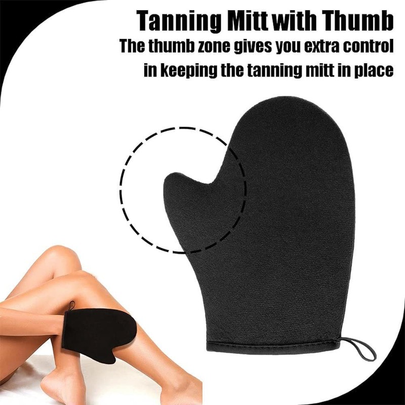 GAIYAH Self Tanning Mitt Applicator - Sunless Tanning Mitt Self
