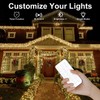 LIGHTSHARE 1000LED 328FT String Lights Warm White, 8 Modes 30V