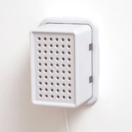 Baby Block Oversized Outlet Cover Box | Made for Sideways Plugs, Wide Adapters, Deep Switches, Doorbell Transformers & Big Chargers | Extra Large Outlet Covers | Electrical Plug Covers Baby Proofing