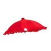 Generic Doll Umbrella with Ruffle Detail, Red Color for Girls