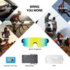 FMY Polarized Cycling Glasses Youth Baseball Glasses for Men Women,UV400