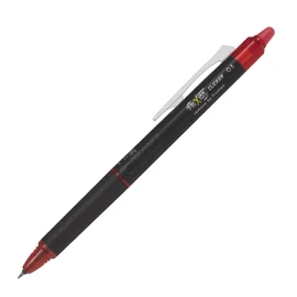 PIlot Frixion Point Clicker Retractable Erasable Roller Ball Pen - 0.5mm Synergy Tip - Red Ink - Each