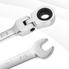 B4B BANG 4 BUCK 3/8 Wrench, Flex-Head Ratcheting Combination Wrench