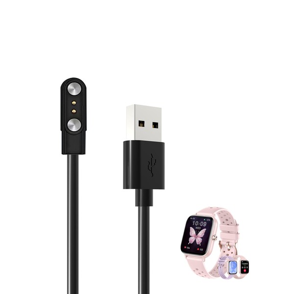 BOVUGAC [1 Pack] for Colesma 1.83 Inch Smart Watch Charger,