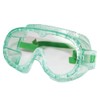 Sellstrom Flexible, Soft, Direct Vent, Protective Safety Goggle, Green-Tinted Body,