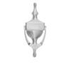 Mila Stainless 304 Steel 6 Inch Urn Door Knocker Through