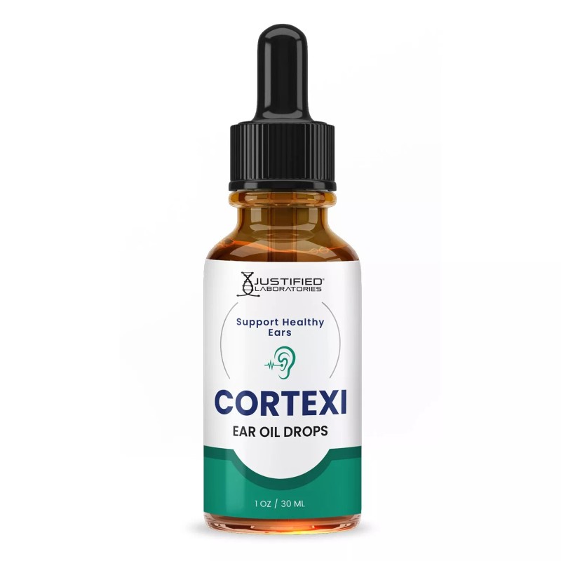 Justified Laboratories Cortexi Drops Healthy Ear Support Drops 3 Bottles