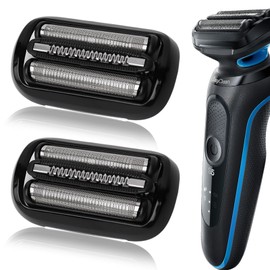 VIDSA Series 5 Series 6 53B Shaver Replacement Head for New Gens S5 S6 Razors, Compatible with 6072cc, 6090cc, 6020s, 6040cs, 6075cc, 5018s, 5049cs, 5035s(2 Count)