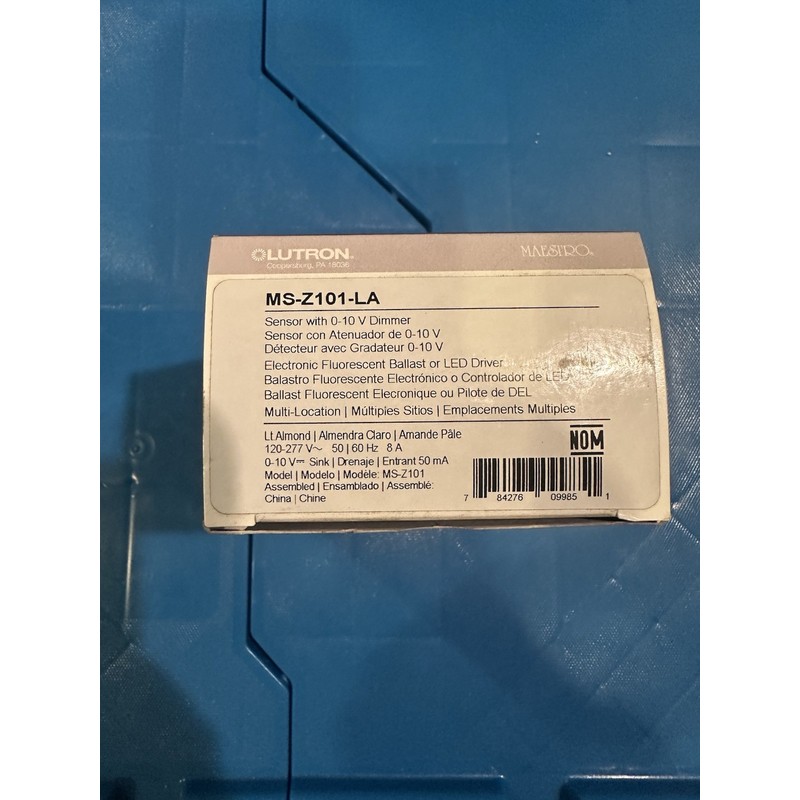 Lutron MS-Z101-LA Dimming Occupancy Sensor Switch BRAND NEW