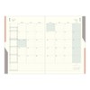 Midori Double Schedule Notebook 2026 B6 Monthly Black 22381006 (Starts