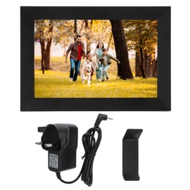 XCLT 10.1 ZS Touch Display Screen IPS 1280x800 Cloud Photo Frame Digita WiFi 10.1in Black UK Plug 110‑240V