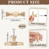 Otoolling 10 Pcs Gold Bow Drawer Knobs Bow Knobs for