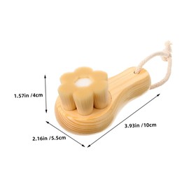 Baluue Cleansing Brush Set Pcs Facial Cleansing Brush for Women Soft Bristles for Blackhead Removal