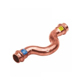 Sanpro Copper Press Fitting Arch, Overbow, Jump Arch, Size V 18 (Press Fitting Gas Water Drinking Water Heating Plumbing Fittings Fitting Copper Line)